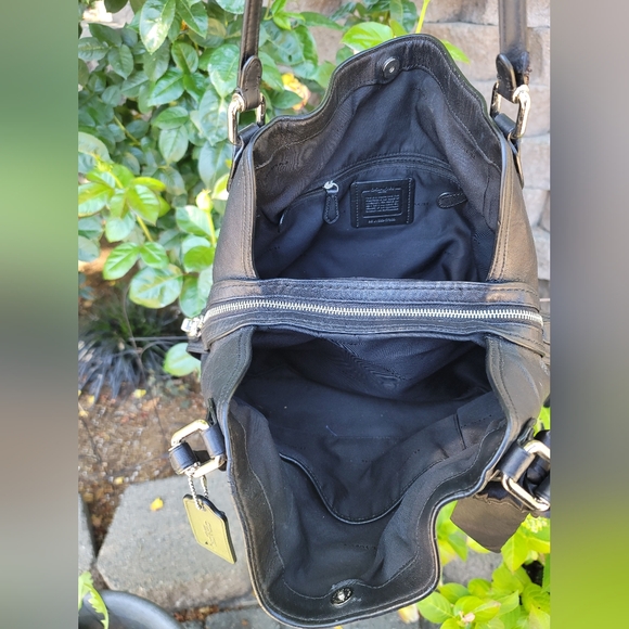 Coach Edie Signature Jacquard Shoulder Bag - Picture 4 of 17